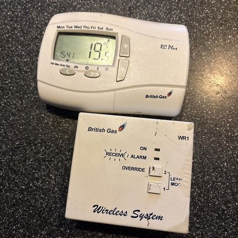 British Gas RC Plus Programmer Wireless Receiver WR1 Drayton