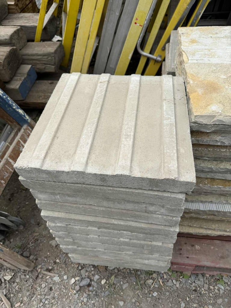New Marshalls 400 x 400 Hazard Warning Slabs x26 Available