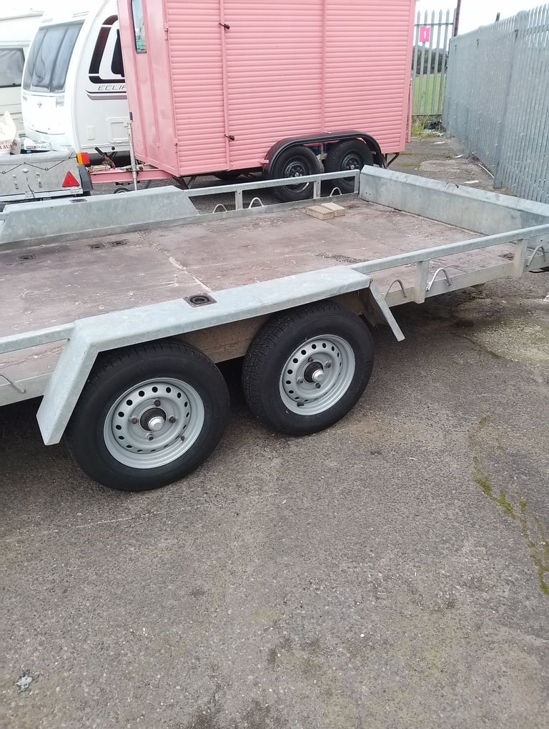 14ftx6ft tilt bed car trailer 