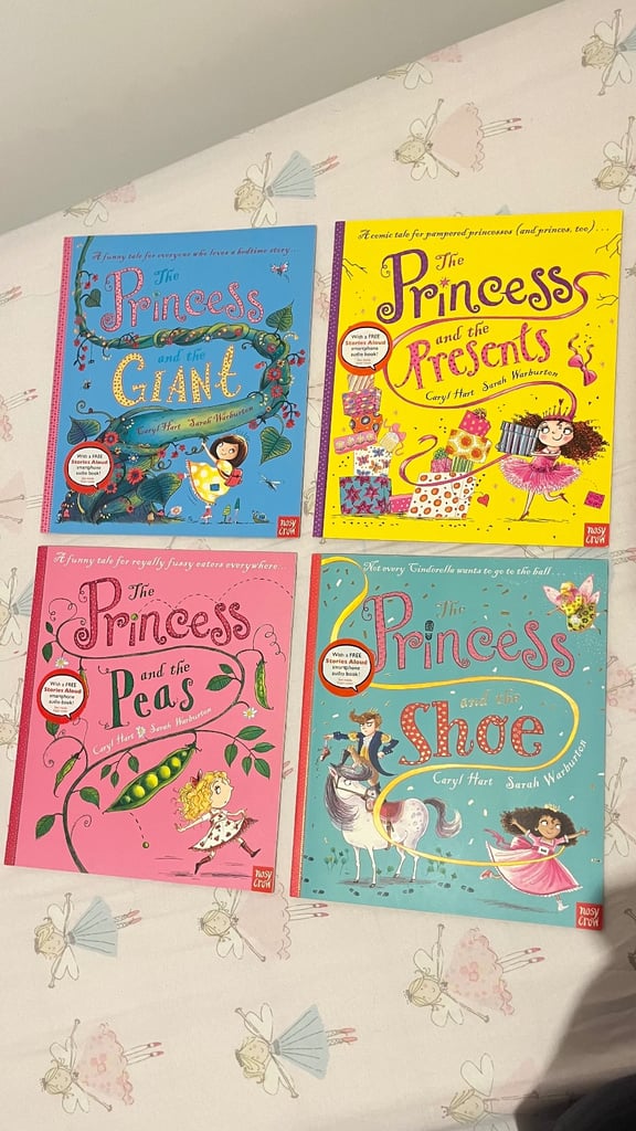 image for Princess Books Set of 4 