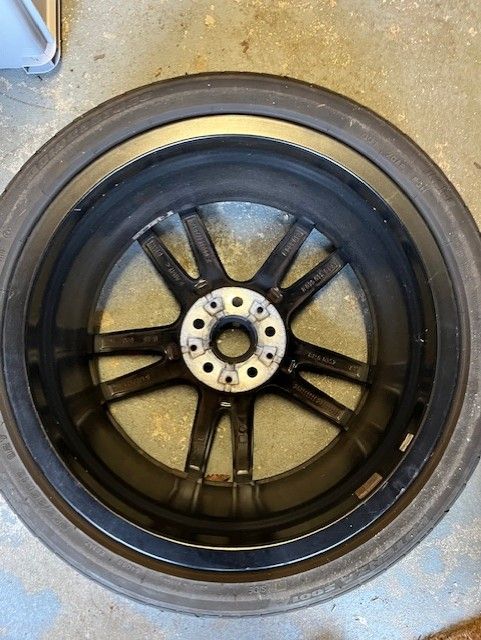 BMW 19inch 791 M Sport Double Spoke Jet Black Light Alloy Wheels