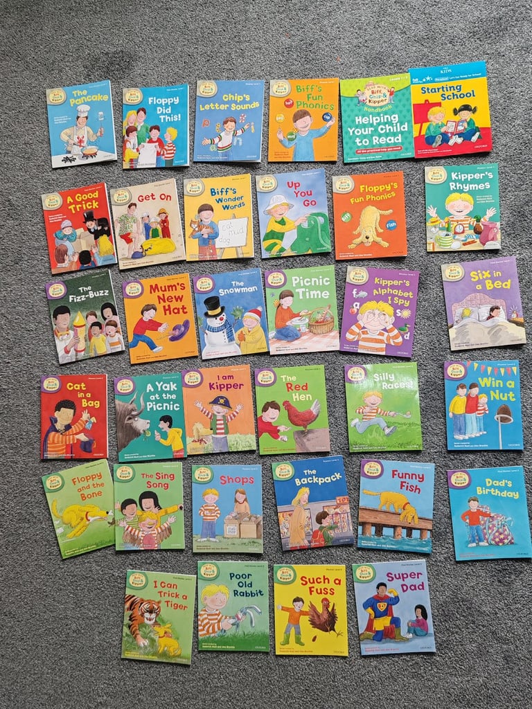 Biff Chip and Kipper books