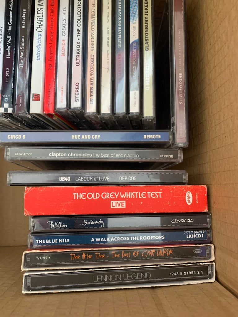 300 CD’s Rock,Blues, Jazz, Pop plus others 