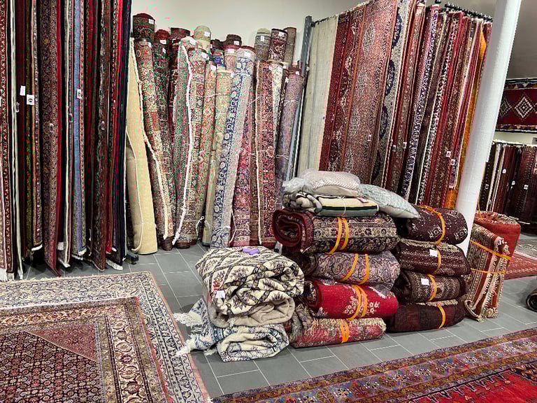 MAHARAJA SILK RUG 280x370cm