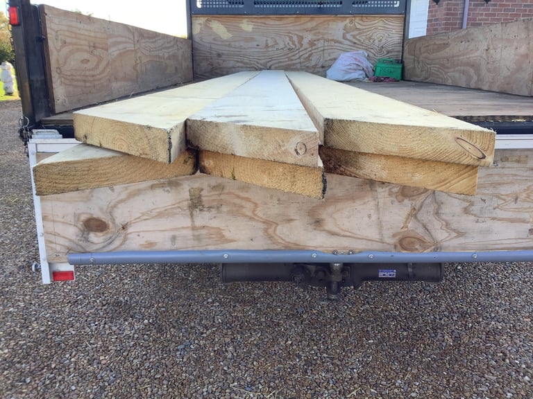 image for Wood 6 x 3950mm x8” x2”