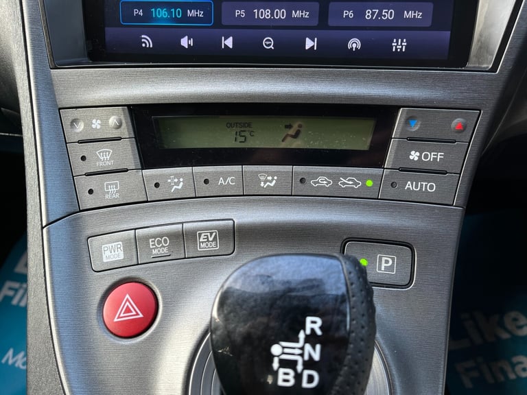 2012 Toyota Prius 1.8 VVTi Excel 5dr  Hatchback Petrol/Electric Hybrid Automatic