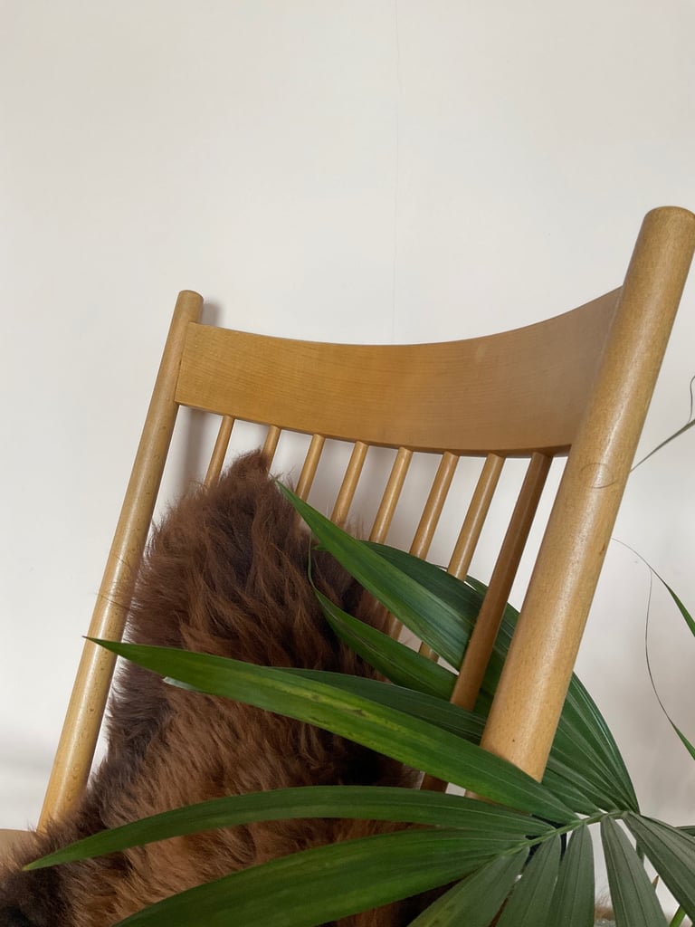 Mid century Danish Hans j Wegner rocking chair 