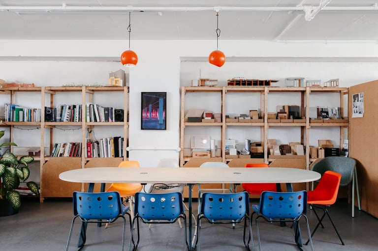 Desks to rent in bright creative studio, Broadway Market, London Fields