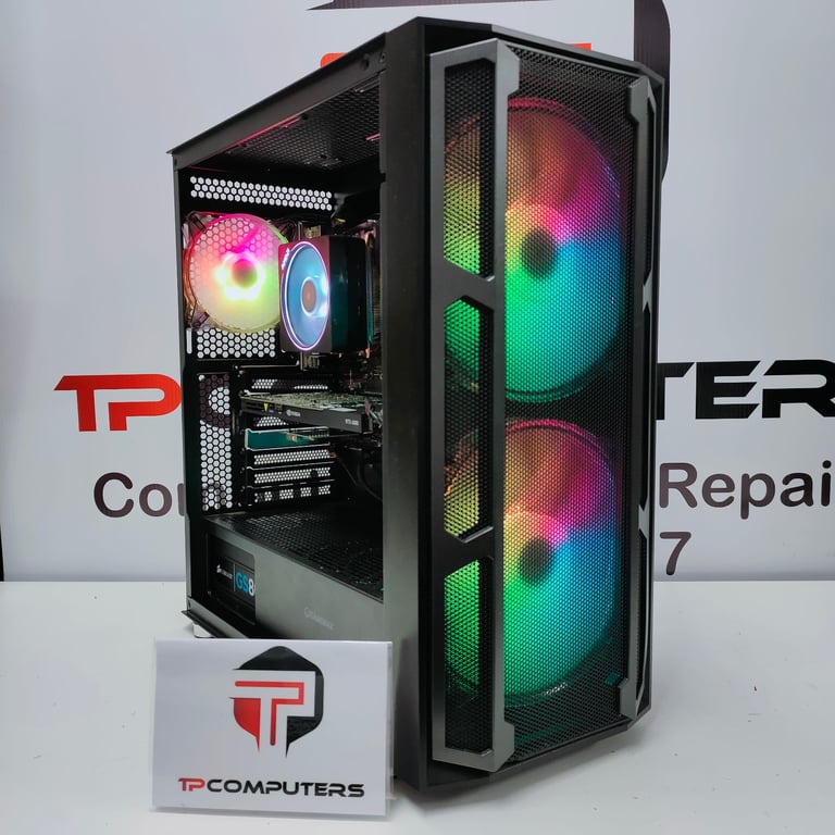 Gaming Computer PC Desktop Workstation | Ryzen 7 | 32GB RAM | 2TB