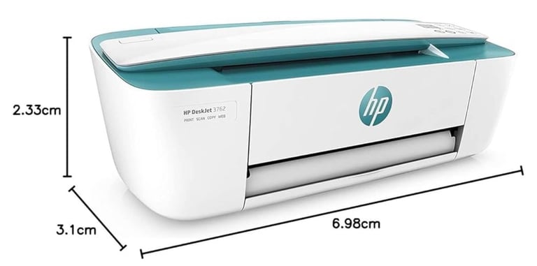 HP Deskjet 3762 Print, Copy and Scan Printer