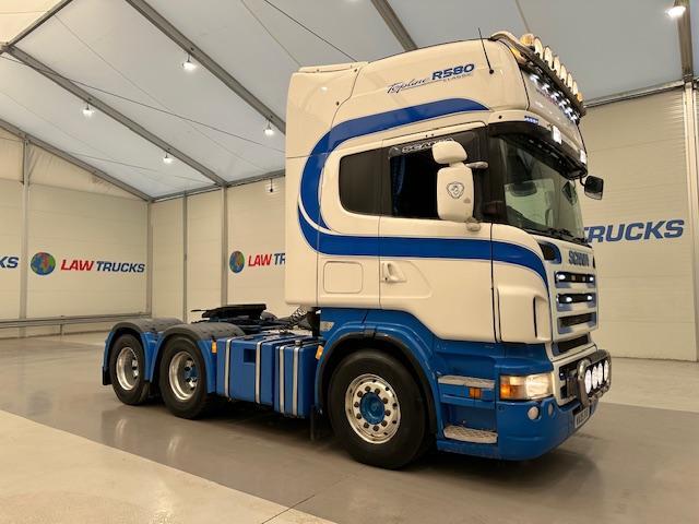 Scania R580 6x2 10 Tyre Rear Lift Tractor Unit PTO