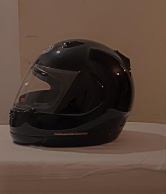 image for Black Arai helmet