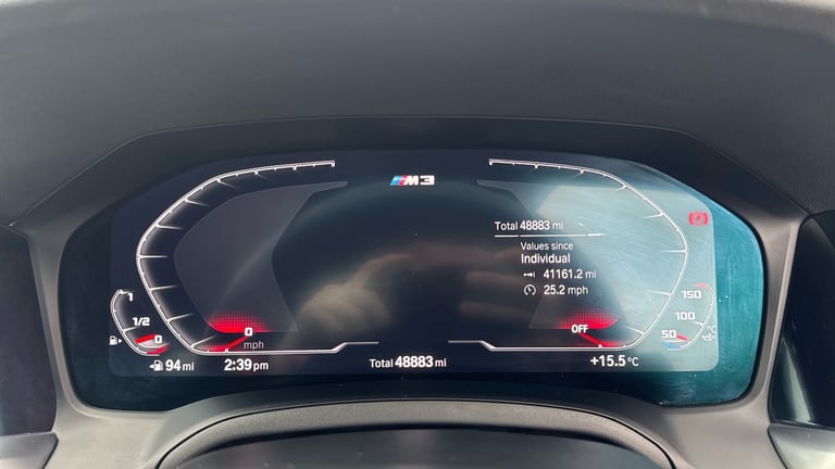 2021 BMW M3 Competition 4dr Step Auto Petrol Saloon Saloon Petrol Automatic