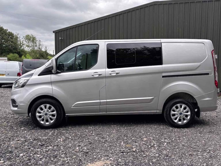 2022 Ford Transit Custom 2.0 320 Limited 6 Seater Crew Van Double Cab 5dr Diesel Auto L1 H1 Euro ...