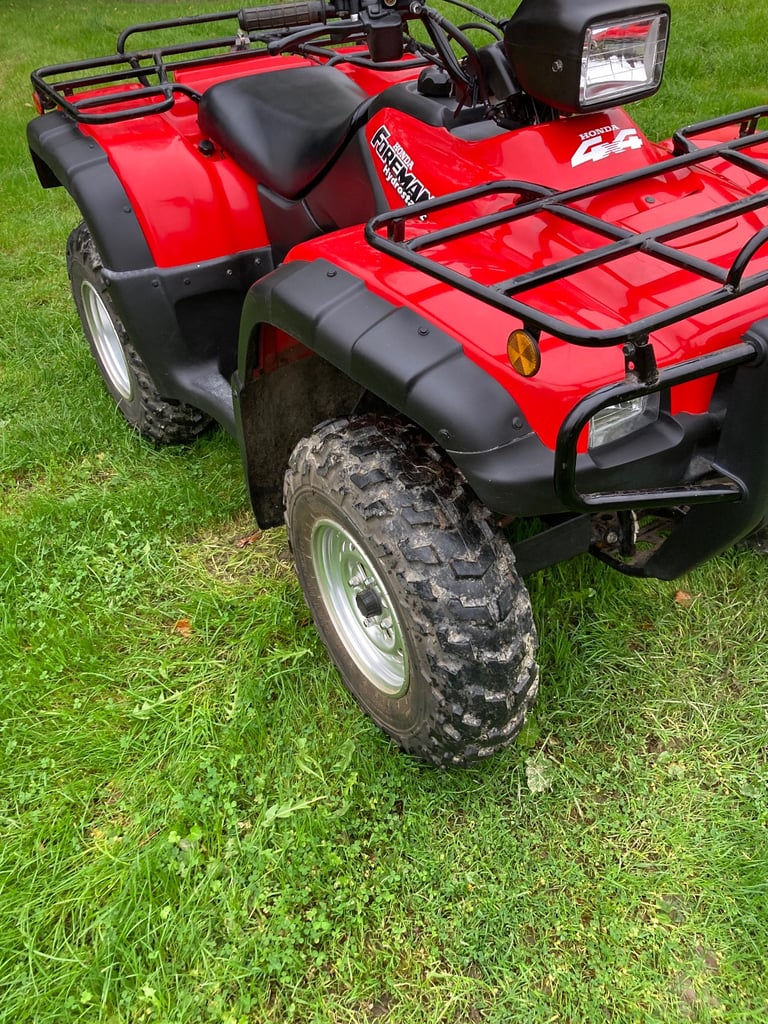 Honda Trx500 Foreman quad bike 