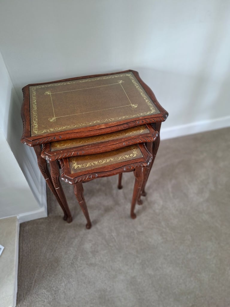 image for Mahogany chest of tables 