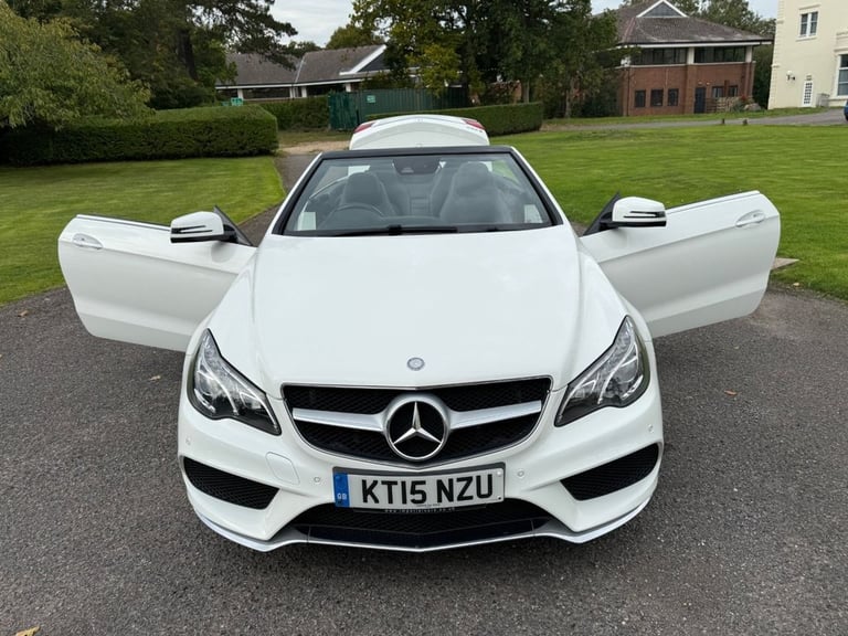 2015 Mercedes-Benz E Class E400 AMG Line 2dr 7G-Tronic CONVERTIBLE PETROL Automatic