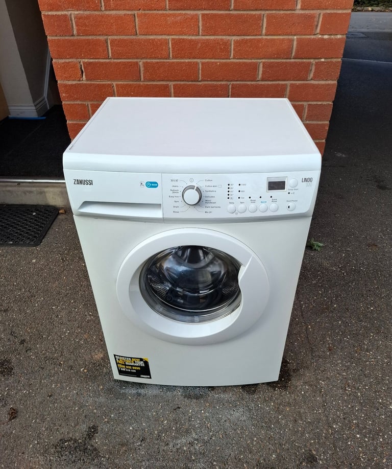 7kg 1400 spin Zanussi washing machine