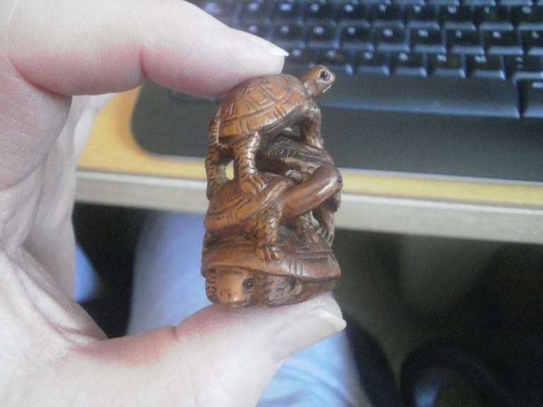 Netsuke gifts hand carved wooden collectable ornament over 270 to choose from