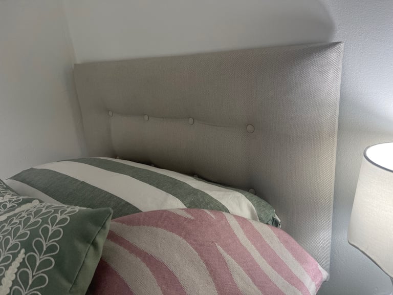Dreams Single Headboard Silver