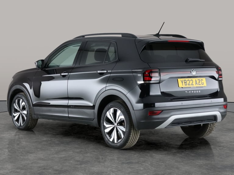 2022 Volkswagen T-Cross 1.0 TSI Black Edition SUV 5dr Petrol DSG Euro 6 (s/s) (110 ps) - NAV - BL...