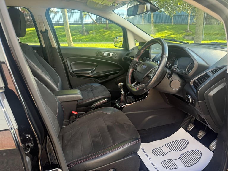 2018 Ford Ecosport 1.0T EcoBoost ST-Line Euro 6 (s/s) 5dr HATCHBACK Petrol Manual