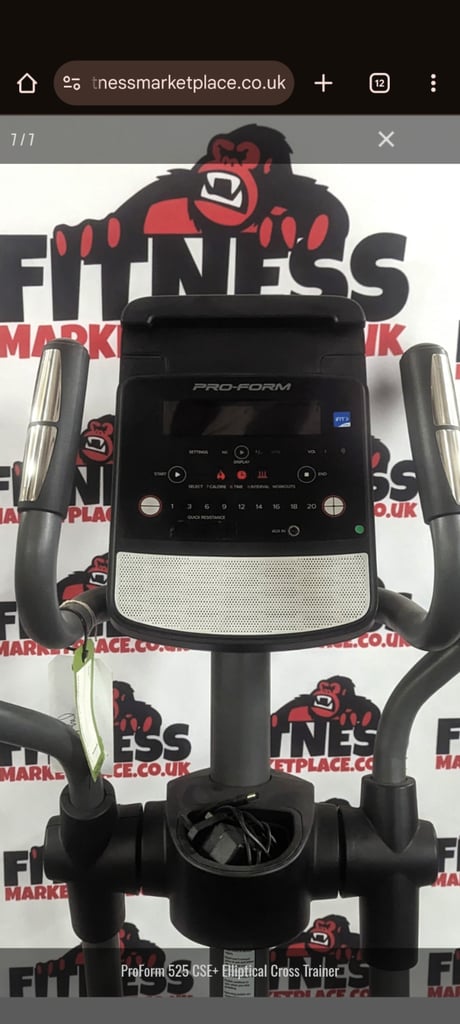 Elliptical cross trainer Proform 525 CSE+  