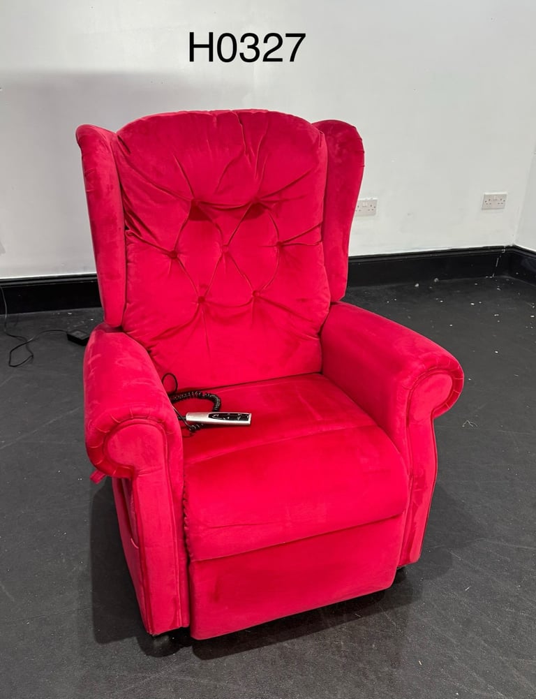 Recliner Factory . Com Ruby Red Power Rise & Recline Chair 