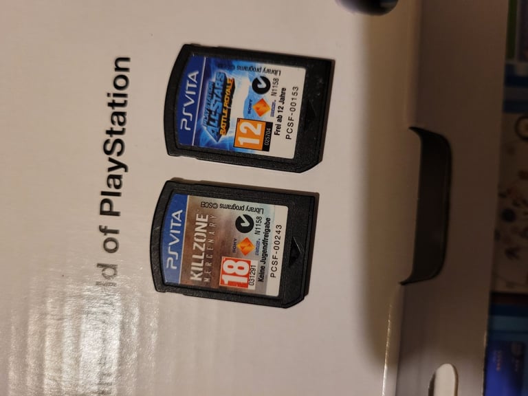 Sony playstation vita boxed plus games