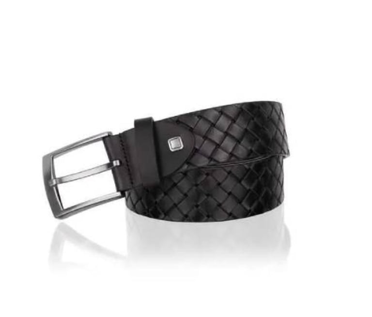 Woodland Leathers belt Black, Leather
