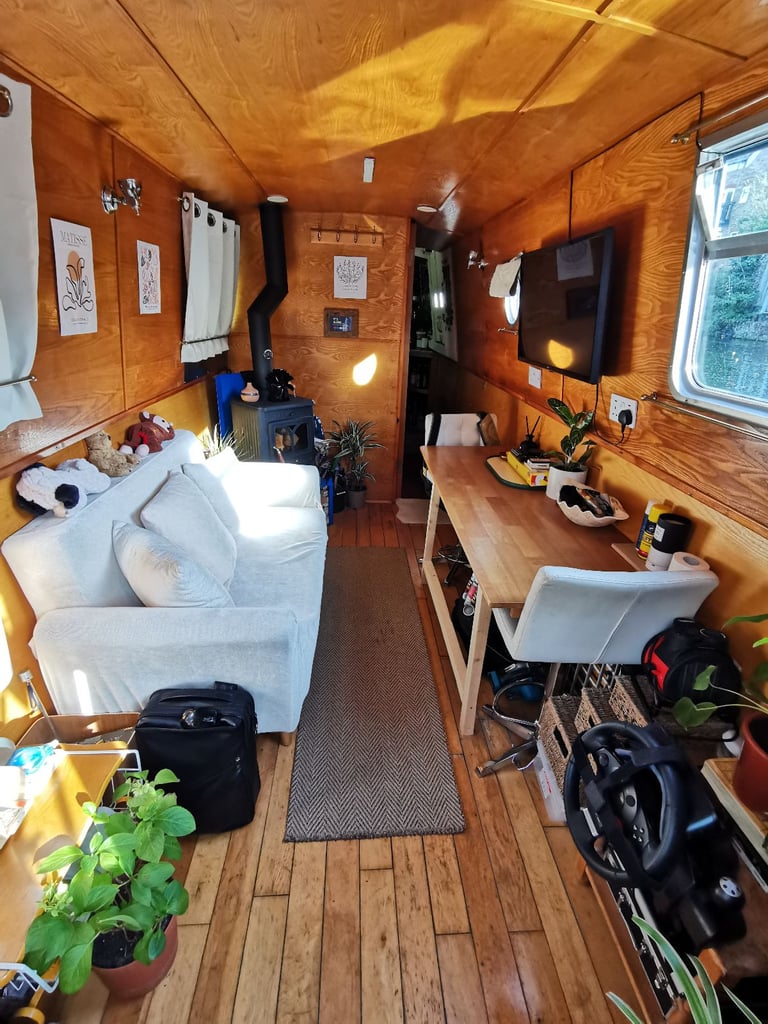 !!!(£40.000) ONO!!! 42Ft Narrowboat _TIMESLEP_ 12.80 Metres/ made 1997. (London)