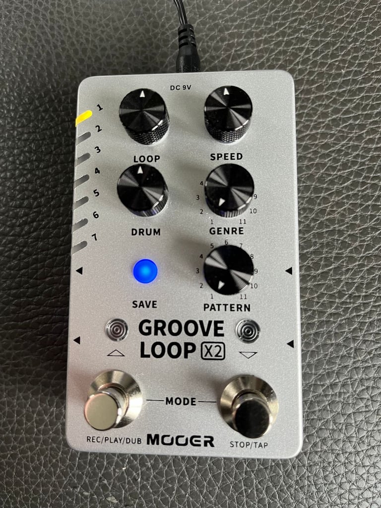 image for Mooer Groove Loop X2 drum/loop pedal