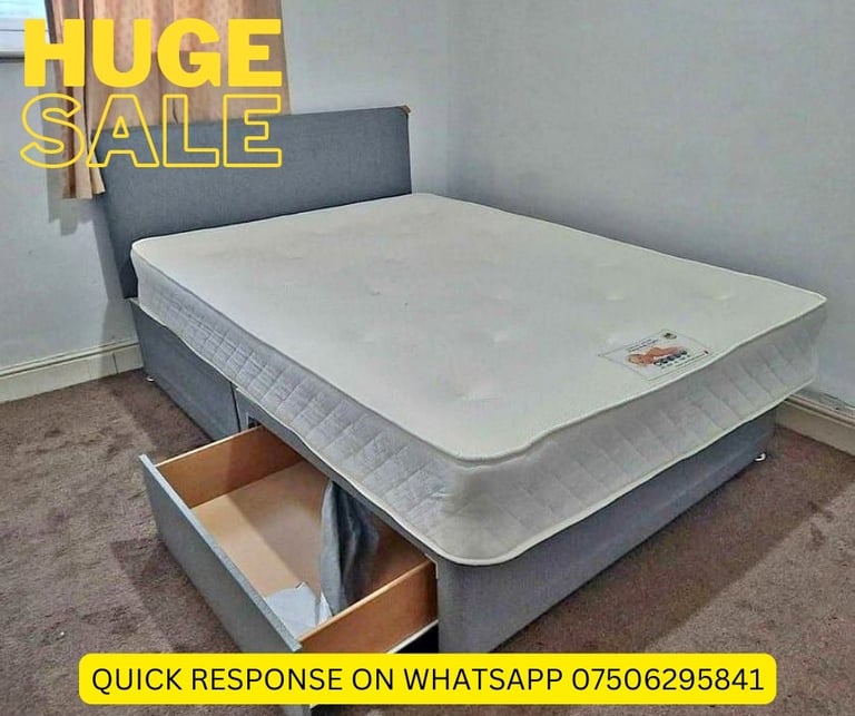 STRONG DOUBLE SIZE BED SINGLE SIZE BED SMALL DOUBLE BED FOR SALE WITH