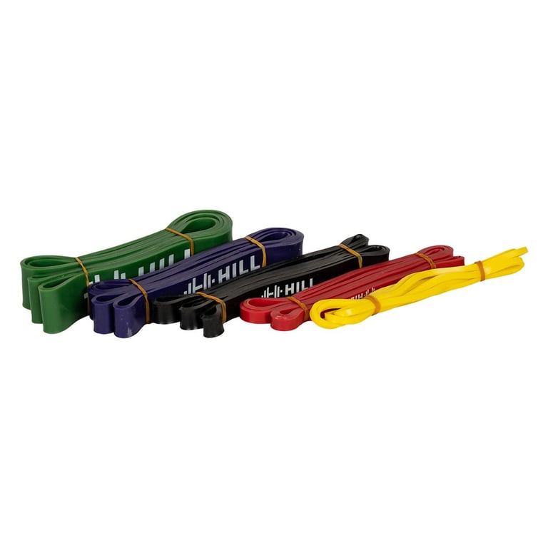 image for Resistance Bands Set of 5 - Gym / Mobility / Crossfit / MMA / Pull Up
