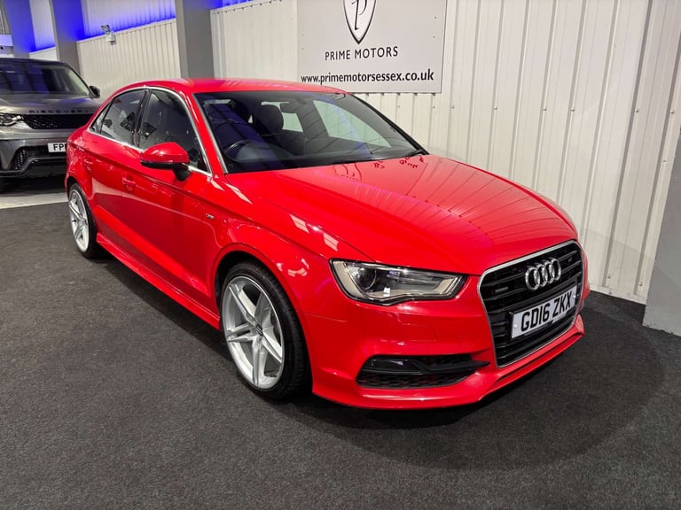2016 Audi A3 2.0 A3 S Line Nav TDI Quattro Semi-Auto 4WD 4dr Saloon Diesel Automatic