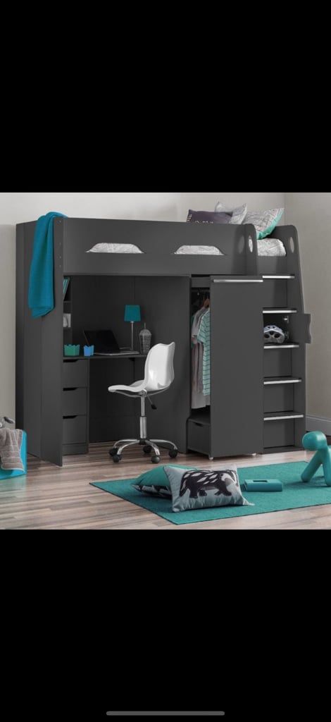 image for High Sleeper with plenty of storage 