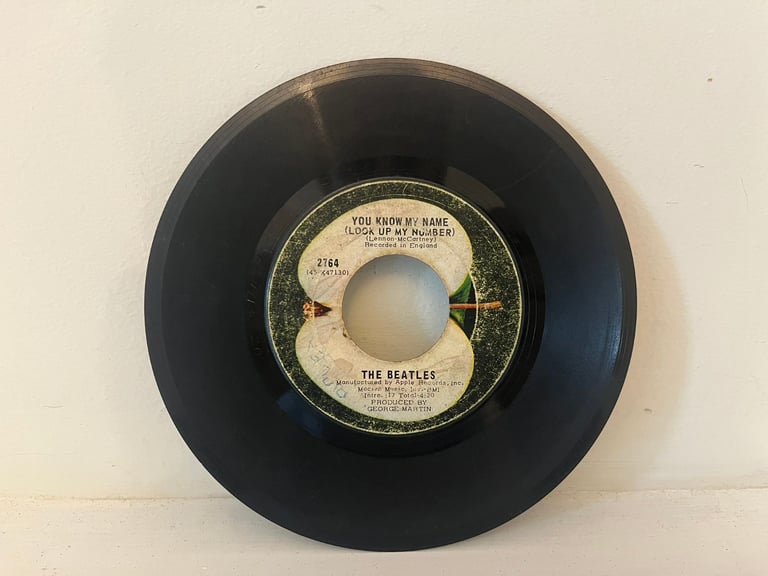 The Beatles - Let It Be/You Know My Name (Look Up My Number) 7" Vinyl Record
