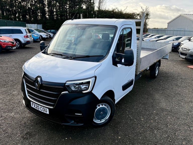 2020 Renault Master LL35dCi 135 Business LWB/Low Mileage/6 M.Warranty/ULEZ +VAT CHASSIS CAB Diese...