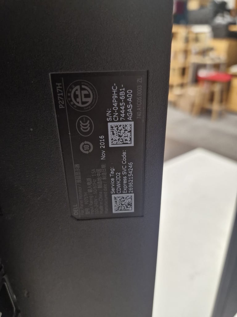 Dual Dell 27 inch Hdmi monitors with a dual arm setup (50 available)