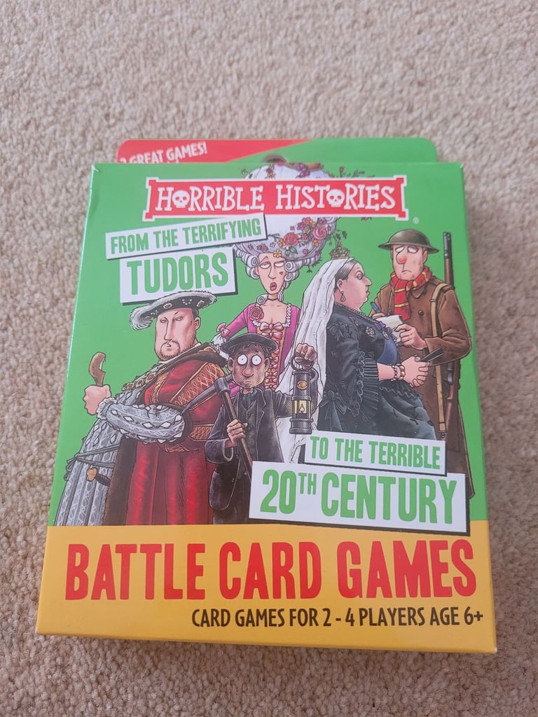 image for Horrible Histories card game