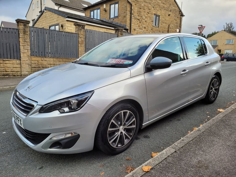 2016(66)PEUGEOT 308 1.6 BLUEHDI ALLURE 218K FSH MOT JULY 2026*£20/TAX*6SPEED*118BHP*2 OWNER'S*