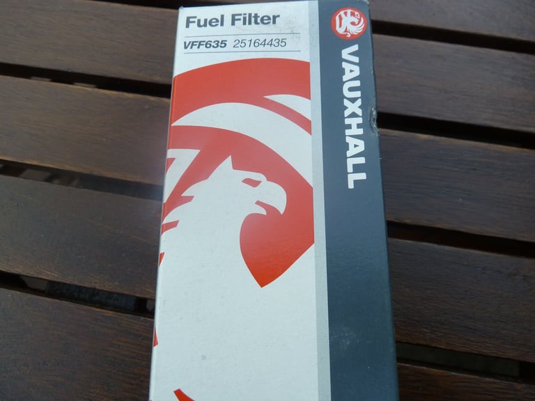 in line fuel filter for petrol engines vff635 / 25164435