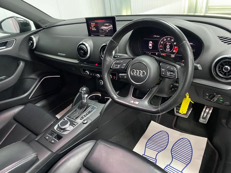 2018 Audi A3 S3 TFSI Quattro Black Edition 4dr S Tronic SALOON PETROL Automatic