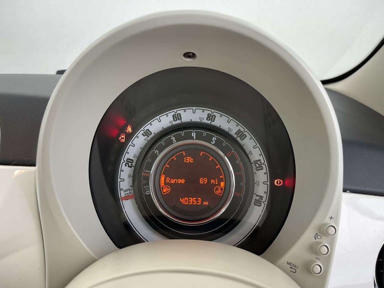 2017 Fiat 500 1.2 500 Lounge 3dr Hatchback Petrol Manual