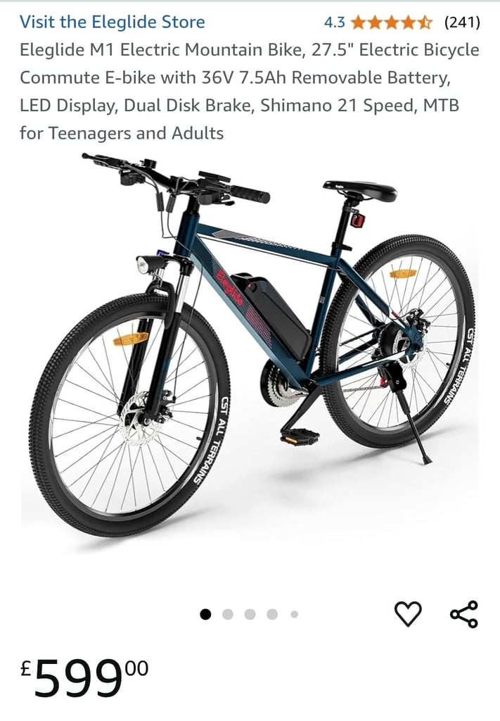 image for Eleglide M1 Electric Mountain Bike