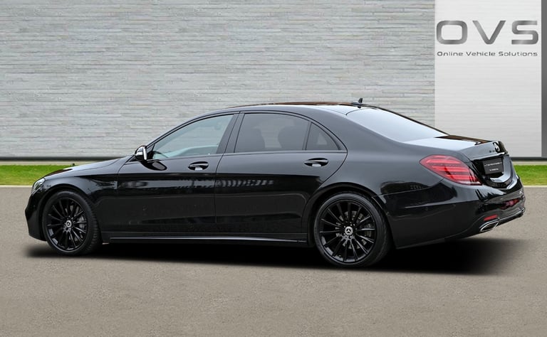 MERCEDES-BENZ S450 L AMG LINE 3.0 [EQ BOOST] MHEV 5DR SALOON 2018 [68] BLACK
