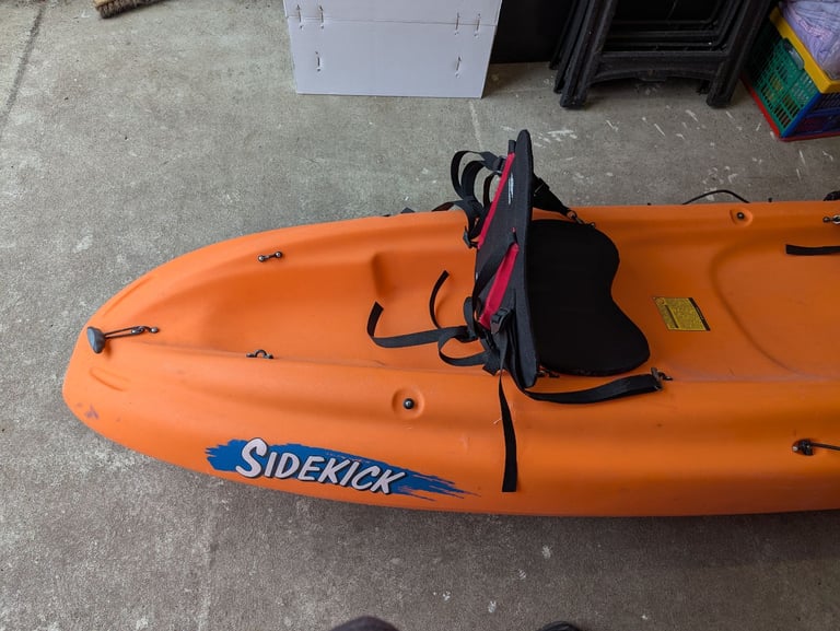 Ocean kayak with accessories 
