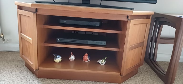 Vintage Nathan Squares TV cabinet