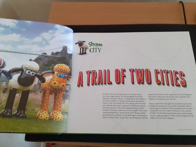 A Trail of Two Cities Shaun in the City Book