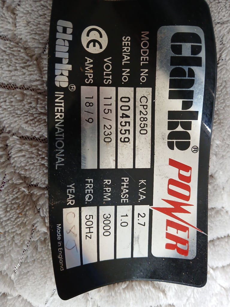 Clarke Honda Generator 